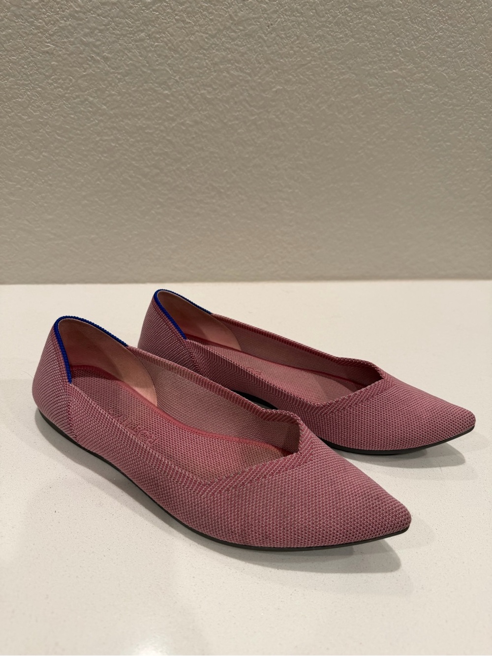 Rothy's the point in dusty rose